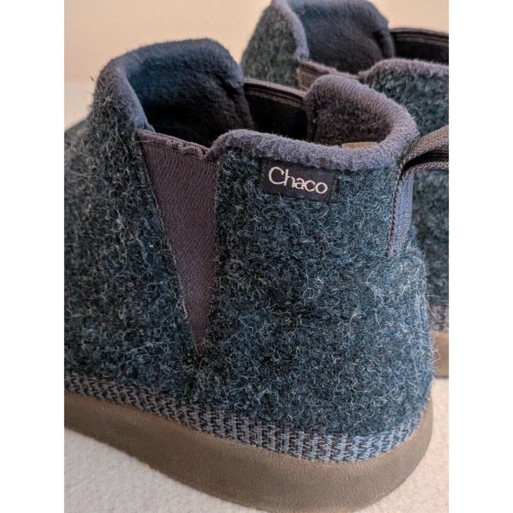 Chaco Revel Chelsea Felted Booties Navy Blue Women's 8.5